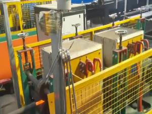 长棒料中频加热设备