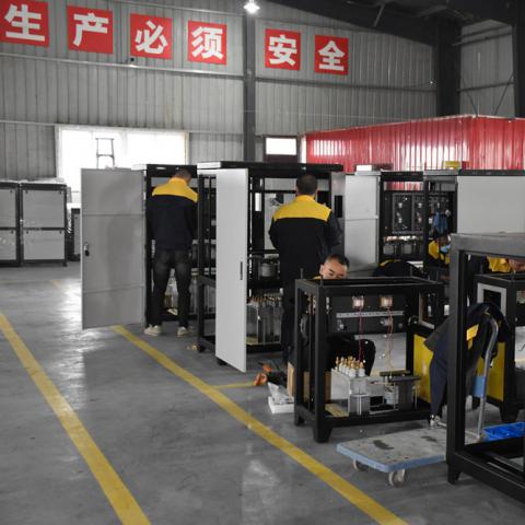 中频锻造炉定制现场